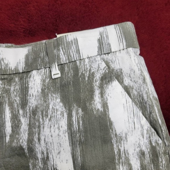 GAP‎ Women Size 0R Summer Short Stretch Abstract Print Khakis Shorts - Picture 3 of 7